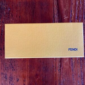 Fendi Sunglasses Box Yellow